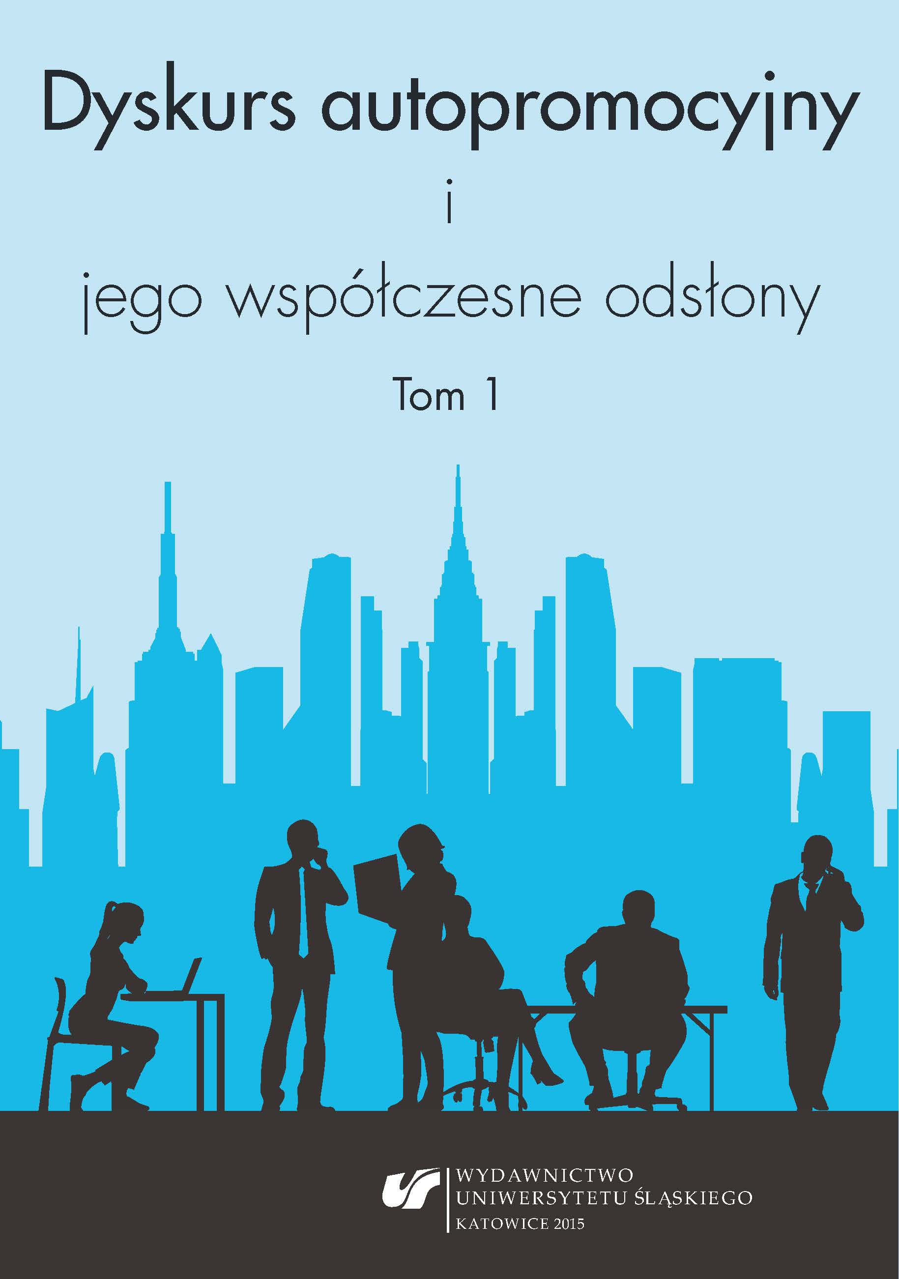 Self-promotional discourse and its contemporary versions. T.1 Cover Image