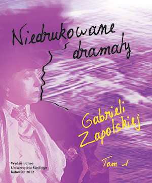 Niedrukowane dramaty Gabrieli Zapolskiej. T. 1: „Nerwowa awantura” oraz „Pariasy”. T. 2: „Carewicz” i „Asystent” Cover Image