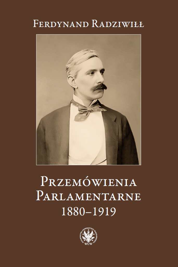 Parliamentary Speeches 1880–1919