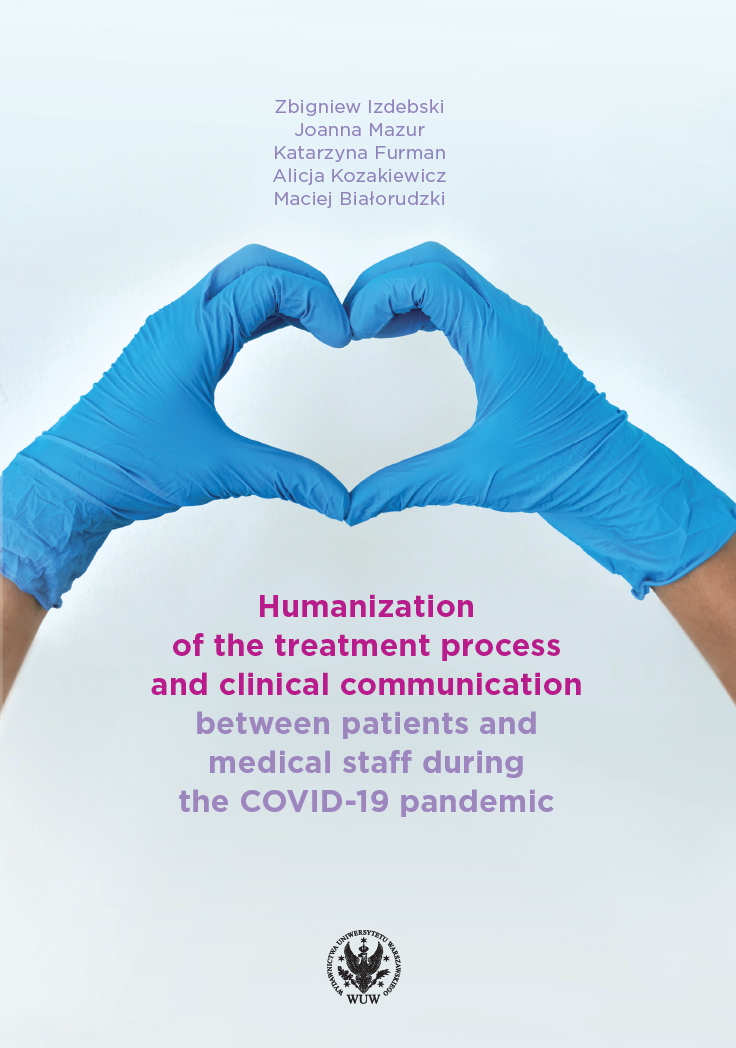 Humanization of the treatment process and clinical communication between patients and medical staff during the COVID-19 pandemic Cover Image