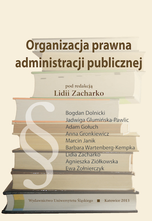 Legal organization of the public administration