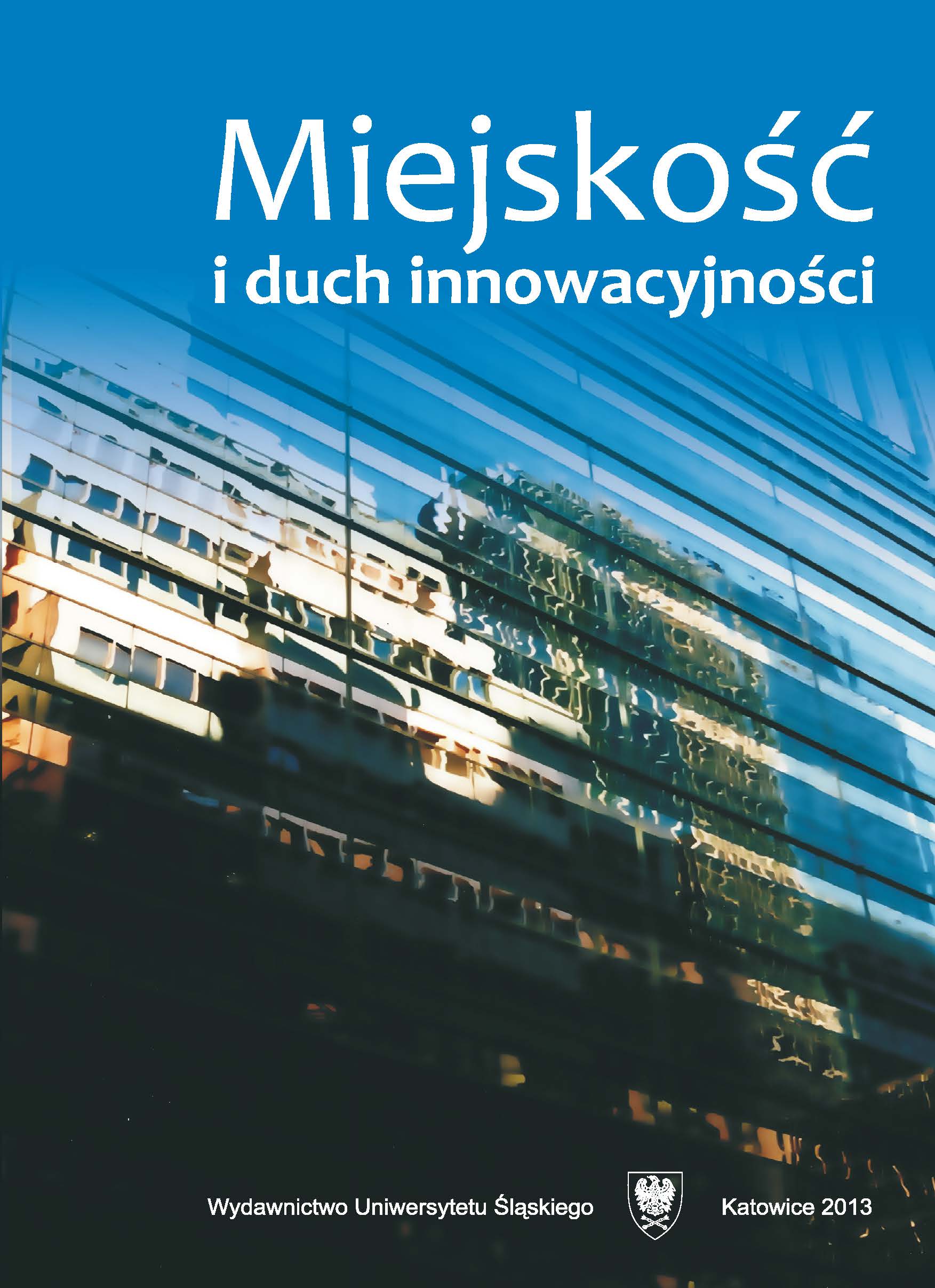 Urbanism and spirit of innovation Cover Image