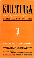 PARIS KULTURA – 1955 / 093 + 094