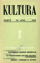 PARIS KULTURA – 1955 / 096