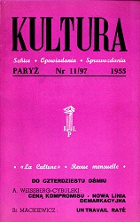 PARIS KULTURA – 1955 / 097 Cover Image