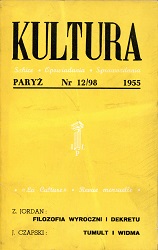 PARIS KULTURA – 1955 / 098