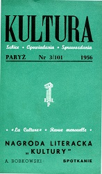 PARIS KULTURA – 1956 / 101 Cover Image