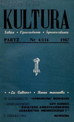 PARIS KULTURA – 1957 / 114