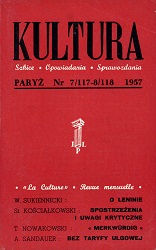 PARIS KULTURA – 1957 / 117+118