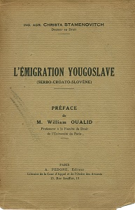 The Yugoslav Emigration (Serbo-Croato-Slovenian)