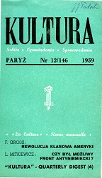 PARIS KULTURA – 1959 / 146