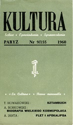 PARIS KULTURA – 1960 / 155 Cover Image