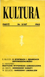 PARIS KULTURA – 1963 / 187