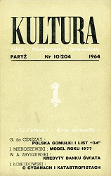 PARIS KULTURA – 1964 / 204