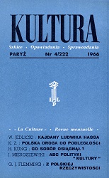 PARIS KULTURA – 1966 / 222