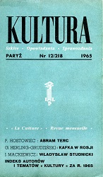PARYSKA KULTURA – 1965 / 218