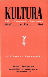 PARIS KULTURA - 1968 / 253 Cover Image
