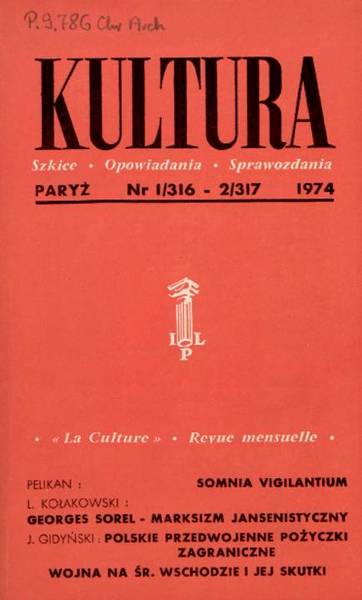 PARYSKA KULTURA – 1974 / 316+317