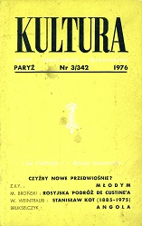 PARIS KULTURA – 1976 / 342 Cover Image