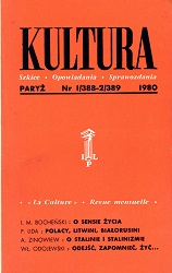 PARIS KULTURA – 1980 / 388-389 Cover Image