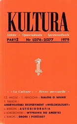 PARIS KULTURA – 1979 / 376+377 Cover Image