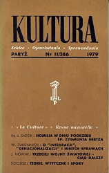 PARIS KULTURA – 1979 / 386 Cover Image