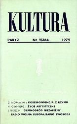 PARIS  KULTURA – 1979 / 384 Cover Image