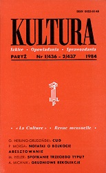 PARIS KULTURA – 1984 / 436+437 Cover Image