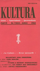 PARYSKA KULTURA – 1985 / 454+455