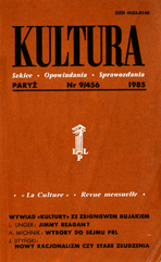 PARYSKA KULTURA – 1985 / 456
