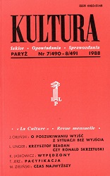 PARIS KULTURA – 1988 / 490+491 Cover Image