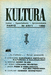 PARIS KULTURA – 1990 / 511 Cover Image