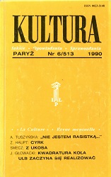 PARIS KULTURA – 1990 / 513 Cover Image