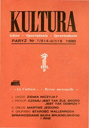 PARIS KULTURA – 1990 / 514+515 Cover Image