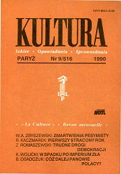 PARIS KULTURA – 1990 / 516 Cover Image