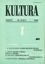PARIS KULTURA – 1990 / 517 Cover Image