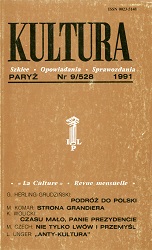 PARIS KULTURA – 1991 / 528 Cover Image