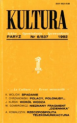 PARIS KULTURA – 1992 / 537