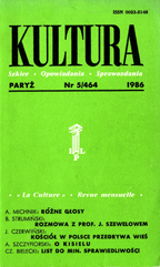 PARYSKA KULTURA – 1986 / 464
