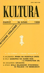 PARYSKA KULTURA – 1996 / 585