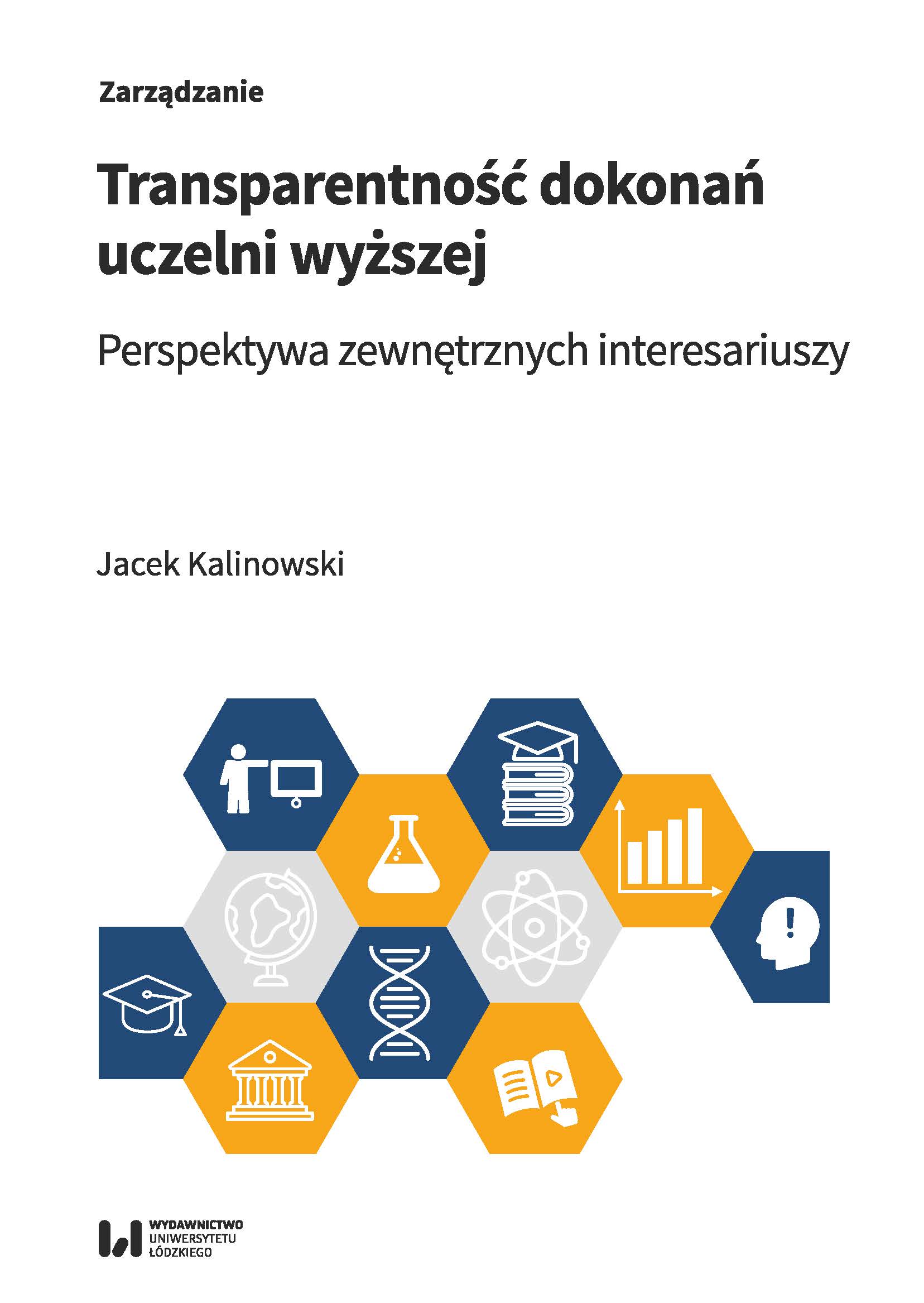Transparency of university achievements. External stakeholder perspective Cover Image
