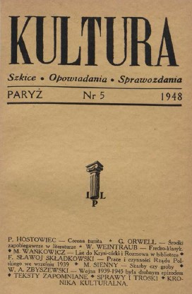 PARIS KULTURA – 1948 / 005 Cover Image