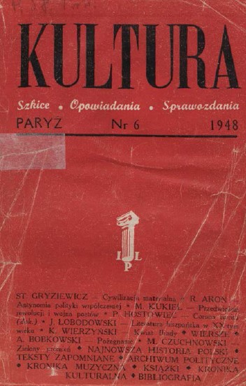 PARIS KULTURA – 1948 / 006 Cover Image