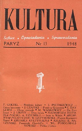 PARIS KULTURA – 1948 / 013 Cover Image