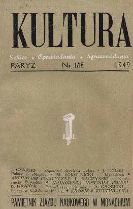 PARIS KULTURA – 1949 / 018