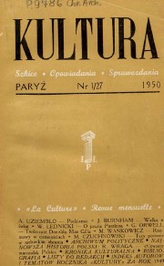 PARIS KULTURA – 1950 / 027 Cover Image