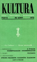 PARIS KULTURA – 1972 / 297 Cover Image