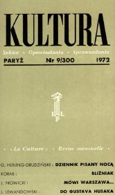 PARIS KULTURA – 1972 / 300 Cover Image