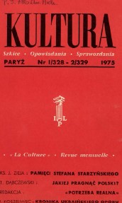 PARIS KULTURA – 1975 / 328+329 Cover Image