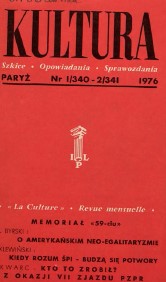 PARIS KULTURA – 1976 / 340+341 Cover Image